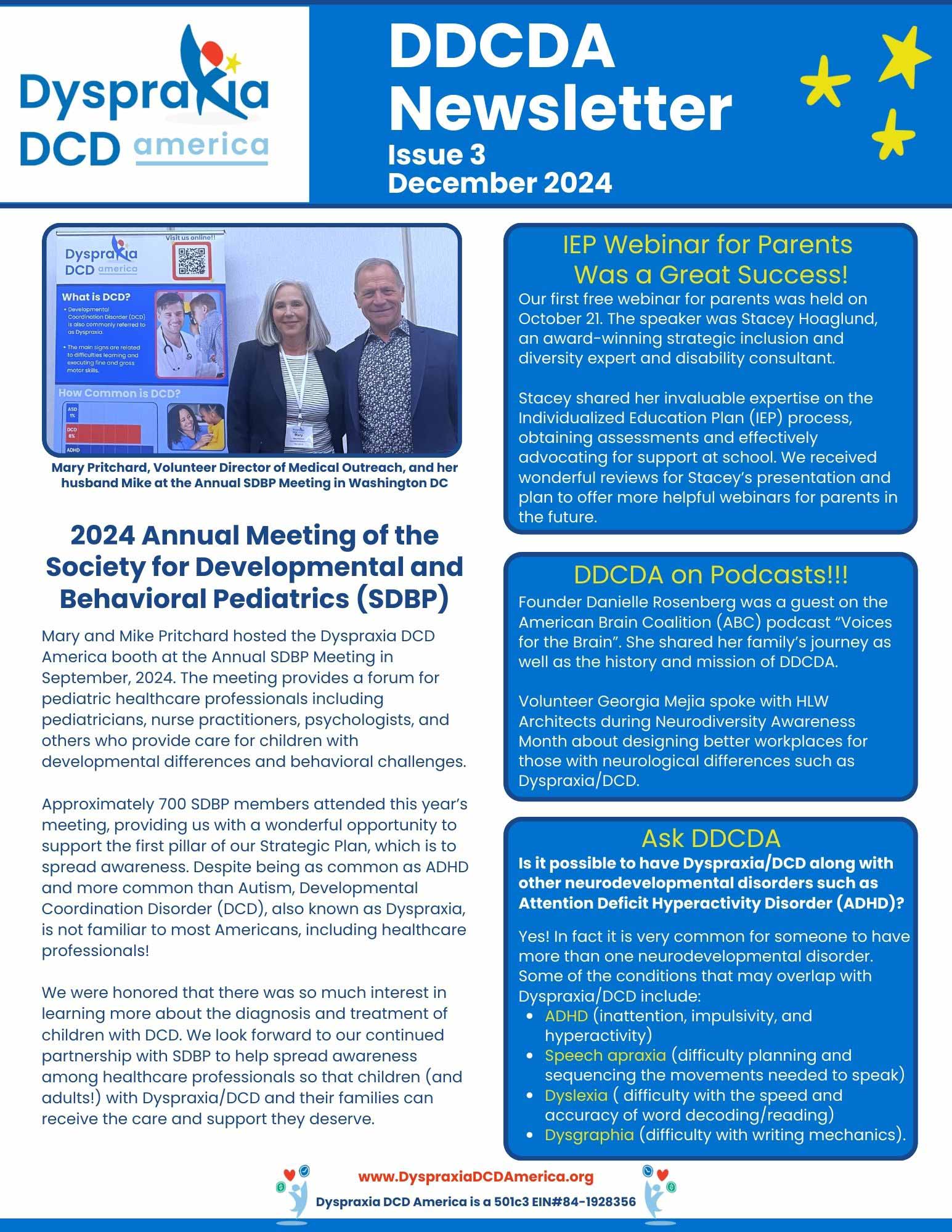 Newsletter Issue 3 December 2024